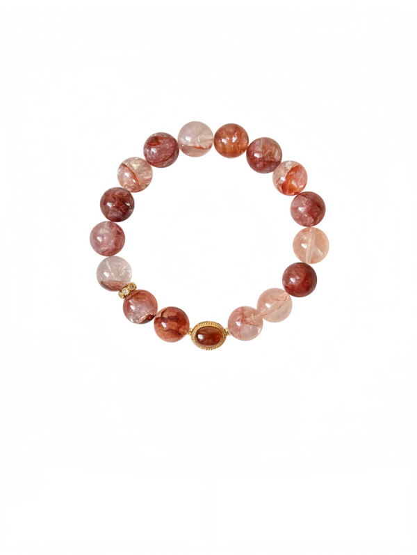 Dreaming Koi Garnet & Zircon Bracelet