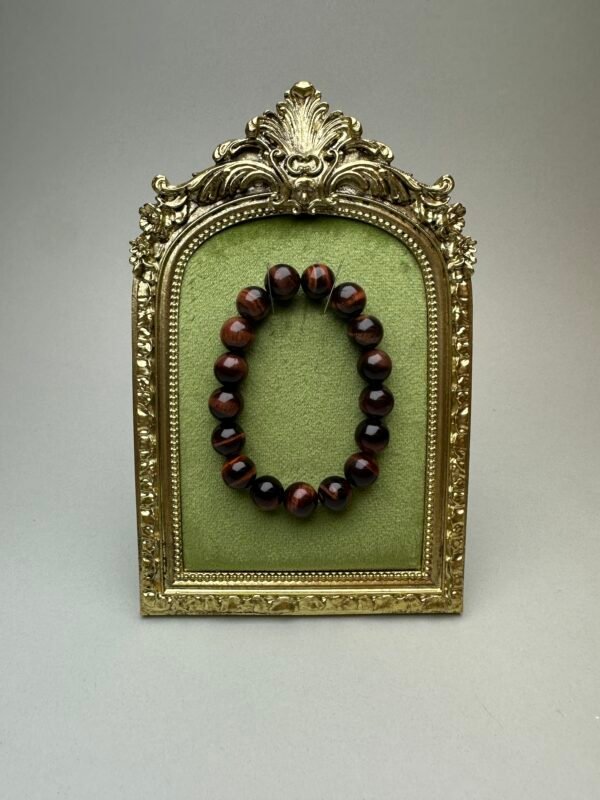 Scarlet Flame｜Red Tiger’s Eye Bracelet for Courage, Grounding & Passionate Drive