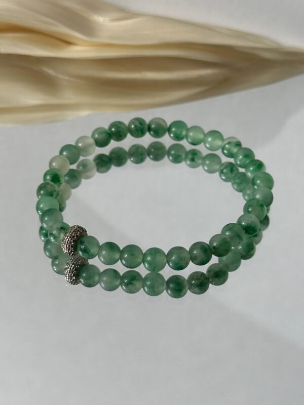 Vital Roots|African Green Jasper Natural Gemstone Bracelet for Stability, Self-Growth & Energetic Resilience