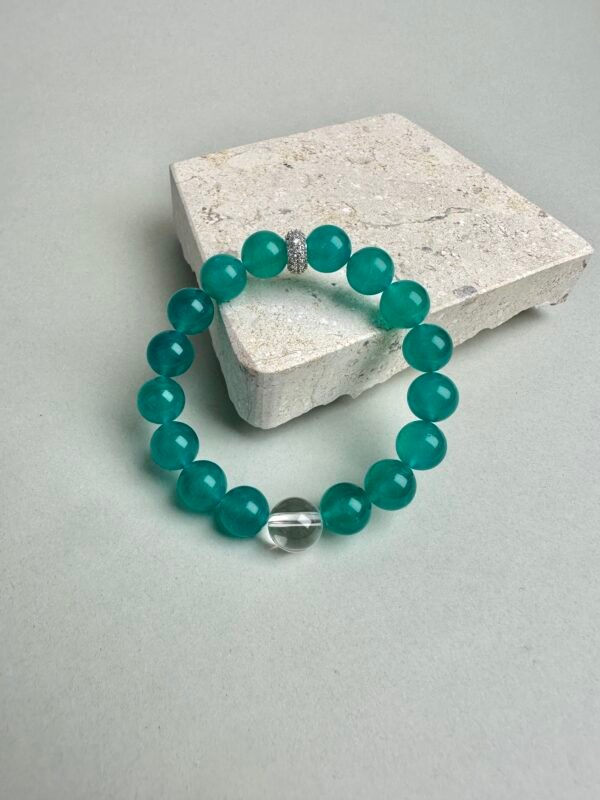 Sky Whisper｜Amazonite Crystal Healing Bracelet for Calm Communication, Hope & Emotional Release