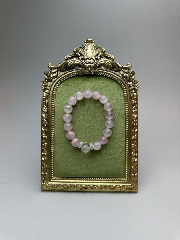 Rose Whisper｜Rose Quartz Bracelet for Compassion, Romantic Energy & Inner Peace