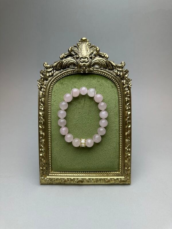 Blush of Dawn｜Strawberry Quartz Bracelet for Love Magnetism, Heart Healing & Emotional Warmth